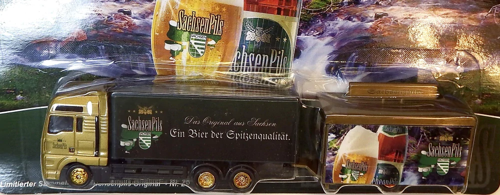 Pivní kamion MAN "Sachsen Pils", bazar