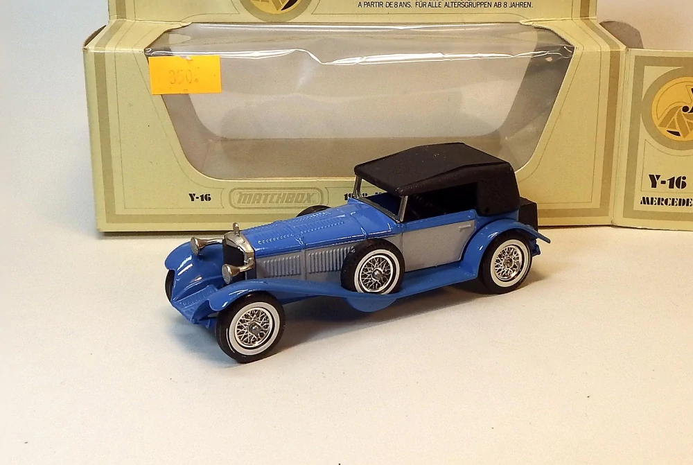 Y-16 1928 Mercedes SS, bazar - Matchbox Yesteryear