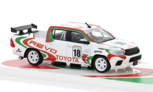 1:64 Toyota Hilux, #18, V.Rossi/A.Salucci - Tarmac Works