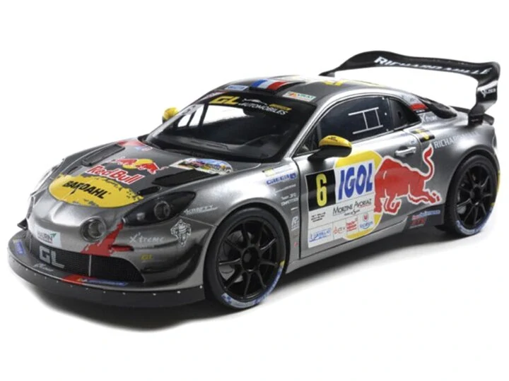 1:18 Alpine A110 RALLY GT+ #6 LOEB/GODEY RALLY DU MONT BLANC 2024 – Solido