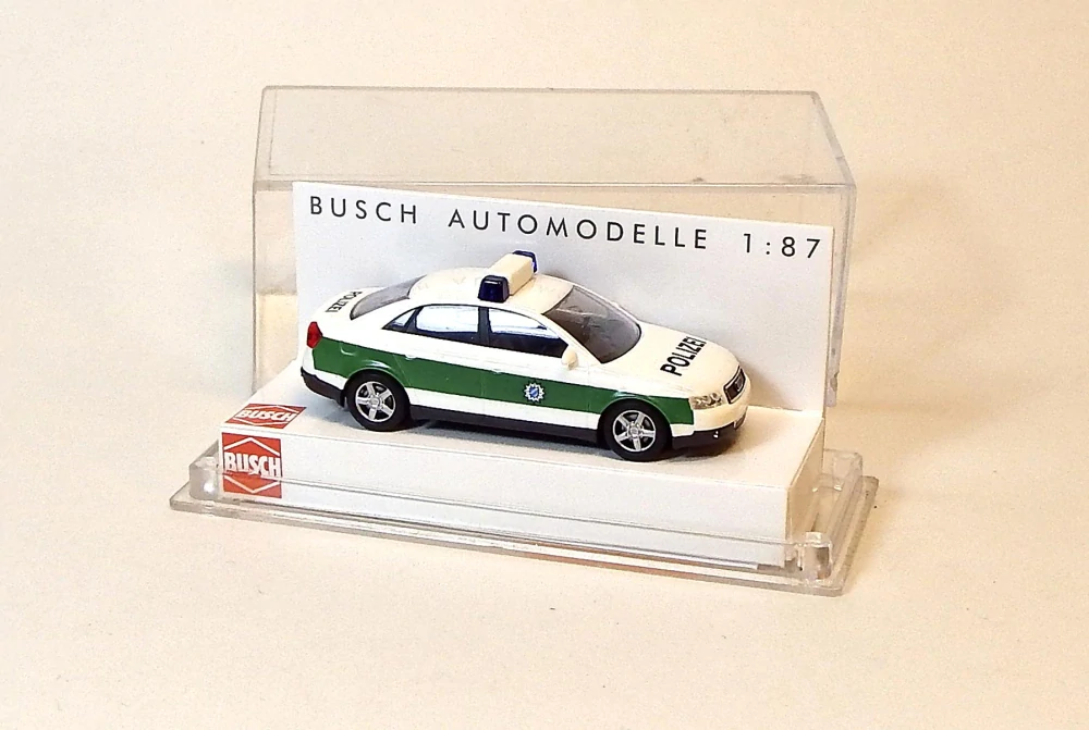1:87 Audi A4 Limousine Polizei, bazar - Busch