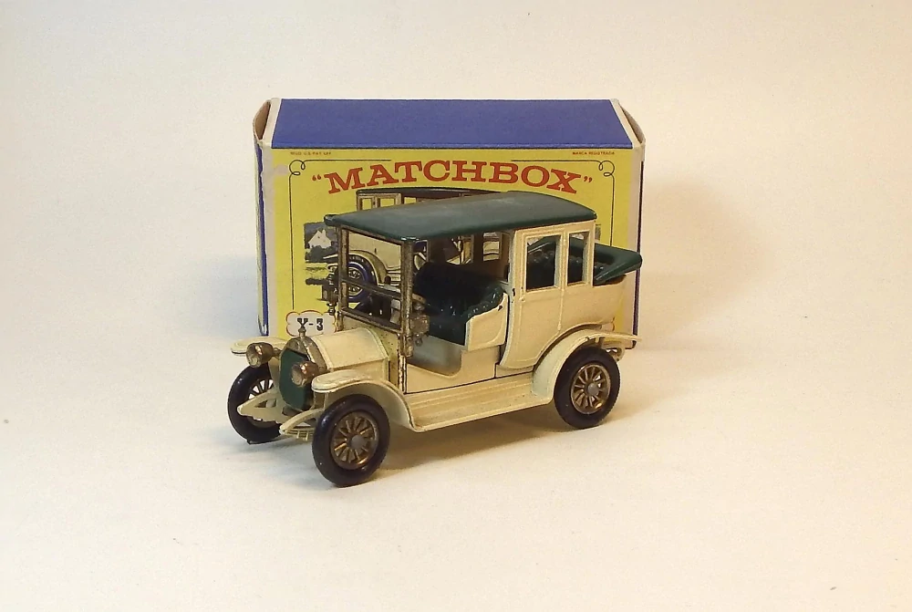 Y-3 1910 Benz Limousine, bazar - Matchbox Yesteryear