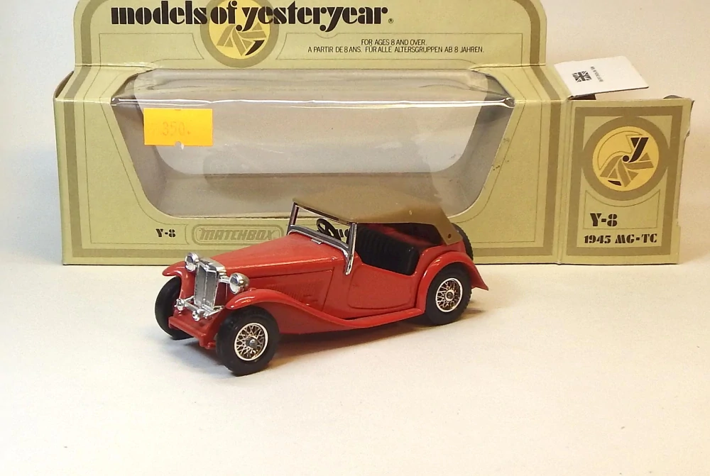 Y-8 1945 MG-TC, bazar - Matchbox Yesteryear