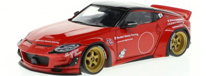 1:43 Nissan 400Z Rocket Bunny 2022 red - Solido