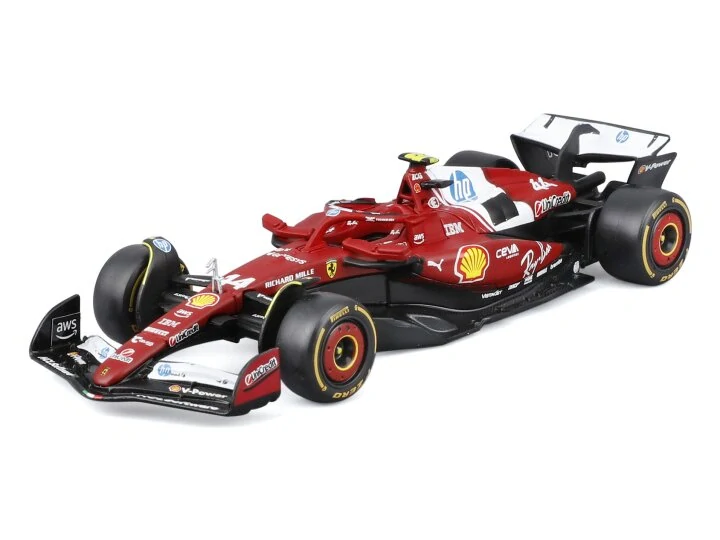 1:43 Ferrari SF-25 #44 LEWIS HAMILTON SEASON CAR 2025 - Bburago