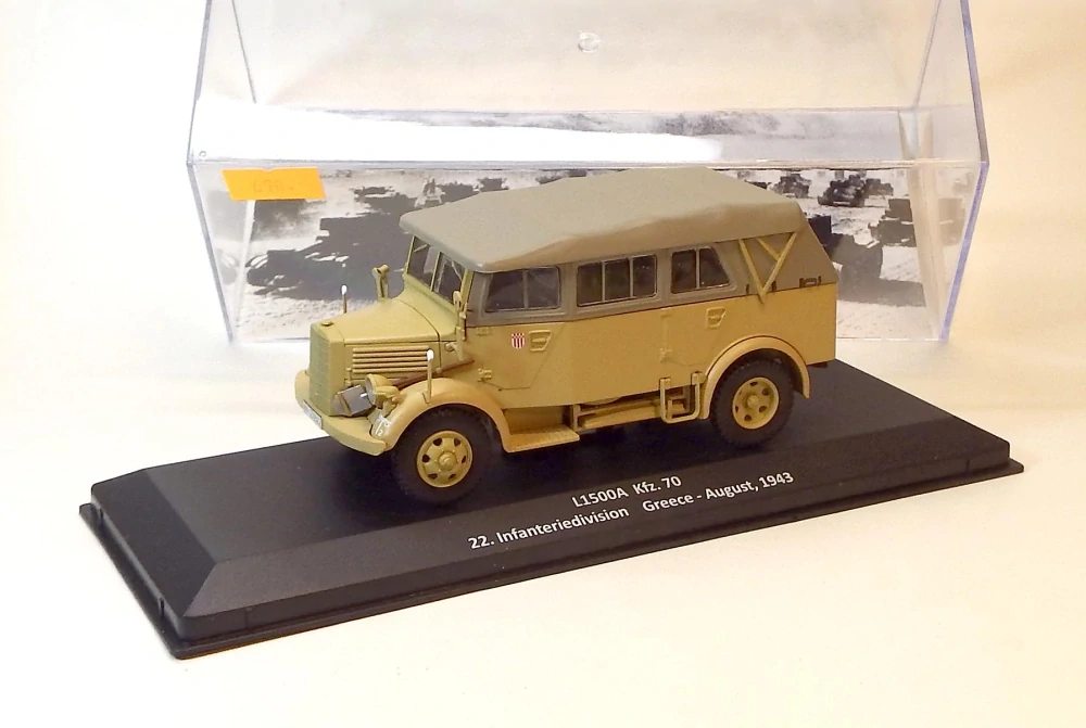 1:43 Mercedes L1500A Kfz.70, bazar - DeAgostini