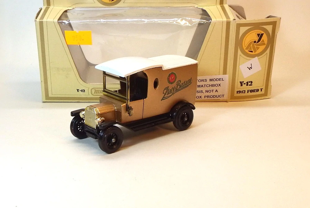 Y-12 1912 Ford Model T, bazar, Code 3 - Matchbox