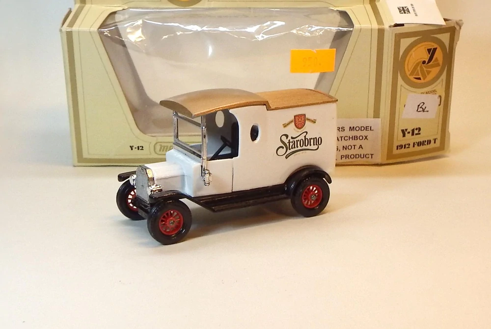 Y-12 1912 Ford Model T, bazar, Code 3 - Matchbox