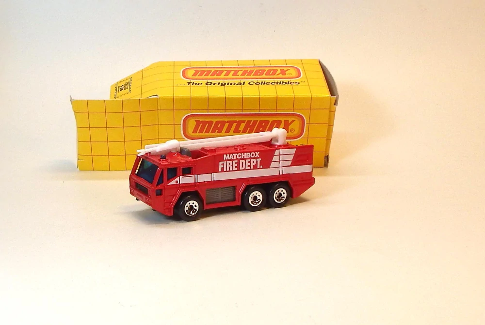 Airport Fire Truck, bazar - Matchbox USA