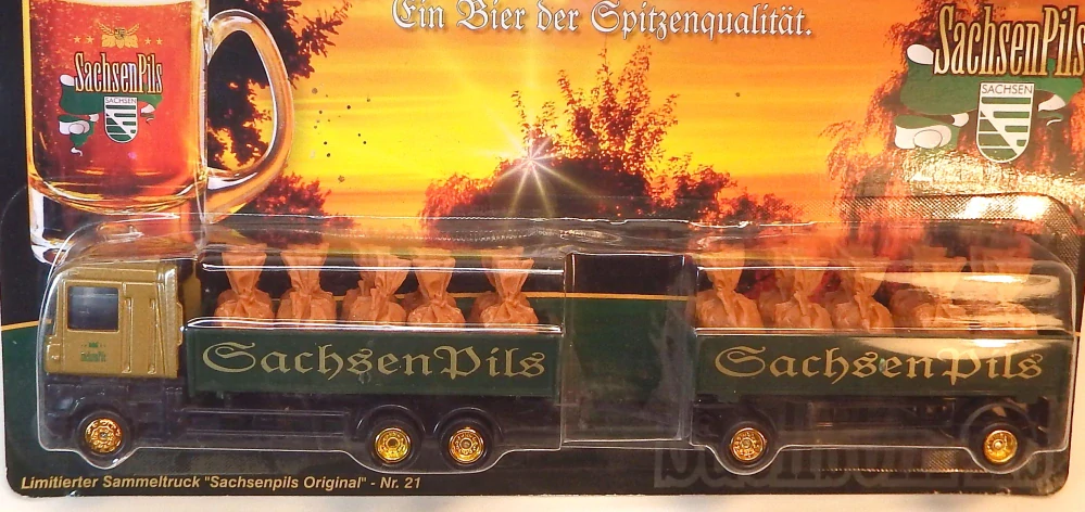 Pivní kamion Renault "Sachsen Pils"