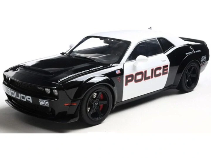 1:18 Dodge CHALLENGER R/T SCAT PACK WIDEBODY - HIGHWAY POLICE 2023 - Solido