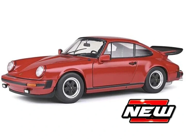 1:18 Porsche 911 (930) CARRERA 3.2 1977, červený - Solido