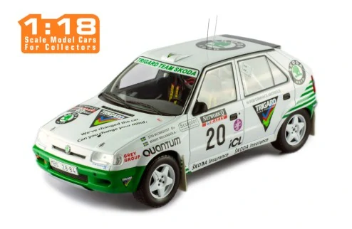 1:18 Škoda Felicia Kit Car #20 S.Blomqvist/B.Melander RAC Rally 1995 - IXO