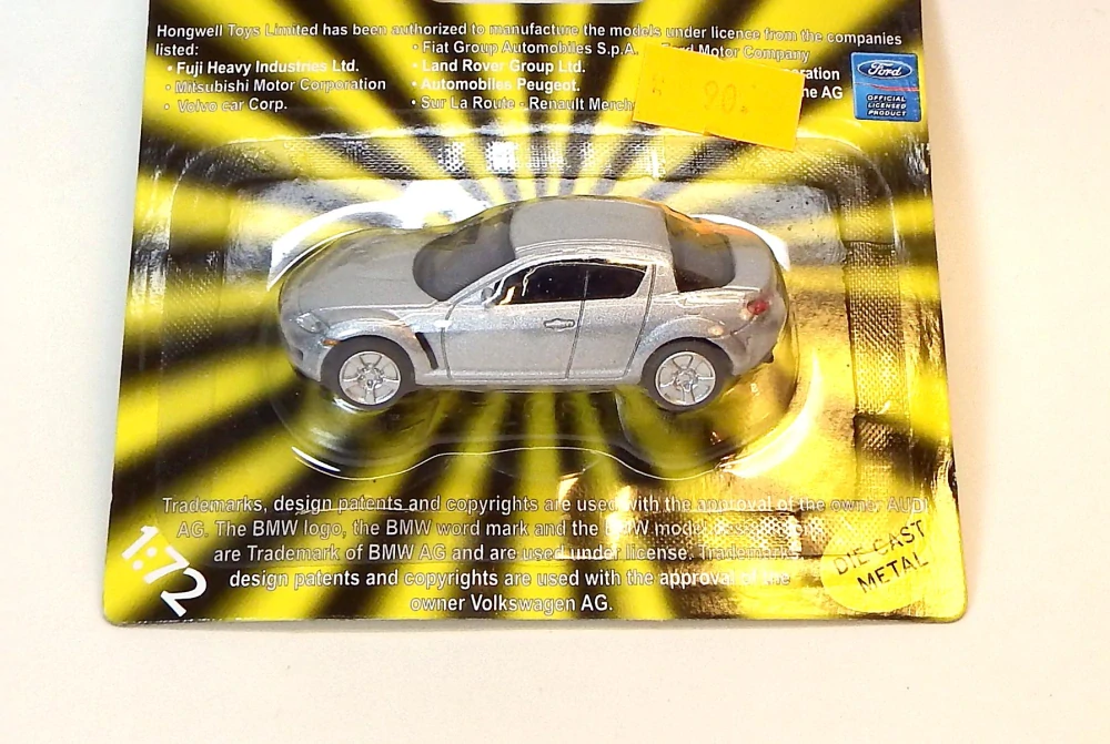 1:72 Mazda RX-8, bazar - Abrex/Cararama