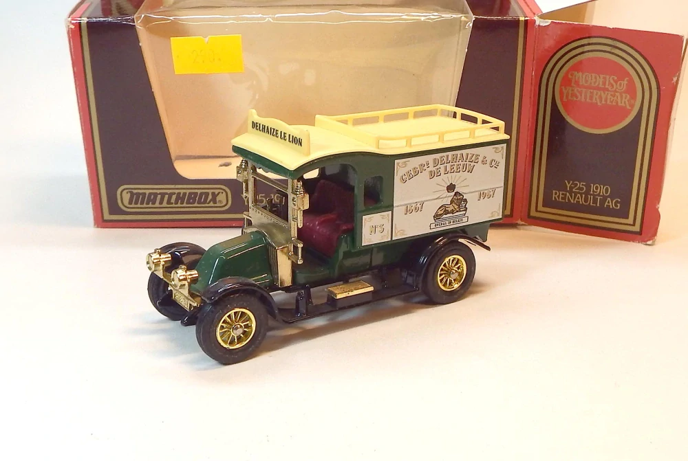 Y-25 1910 Renault Type AG, bazar - Matchbox Yesteryear