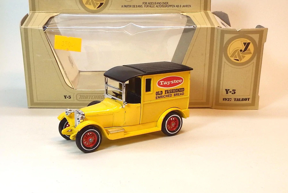 Y-5 1927 Talbot, bazar - Matchbox Yesteryear
