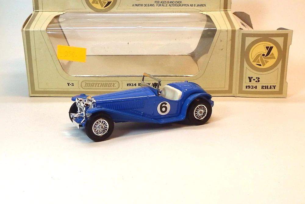 Y-3 1934 Riley MPH, bazar - Matchbox Yesteryear