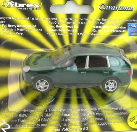 1:72 Porsche Cayenne Turbo - Abrex/Cararama