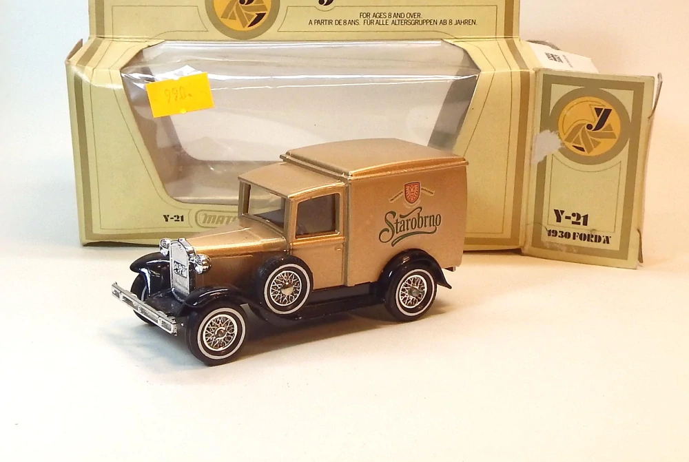 Y-21 1930 Ford A, bazar, Code 3 - Matchbox Yesteryear