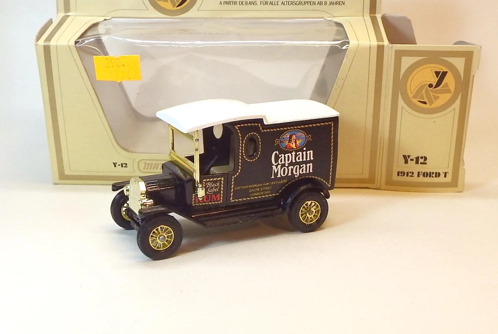 Y-12 1912 Ford Model T, bazar - Matchbox