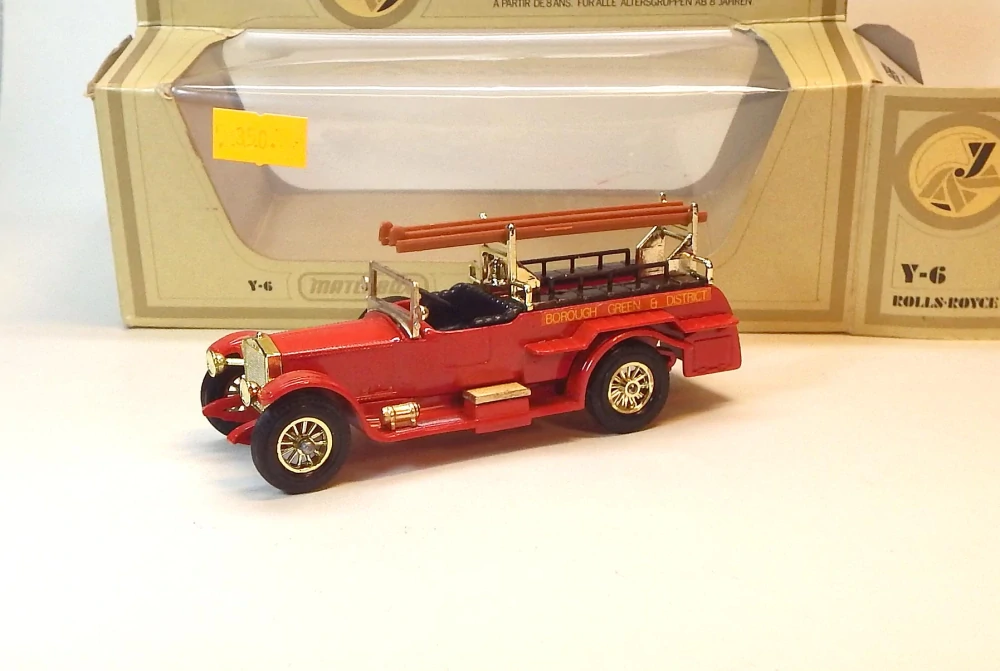 Y-6 1920 Rolls-Royce Fire Engine, bazar - Matchbox