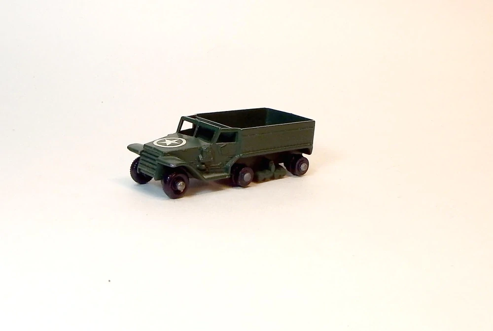 MB-49 Personnel Carrier, bazar, bez krabičky, chybí pásy - Moko Lesney