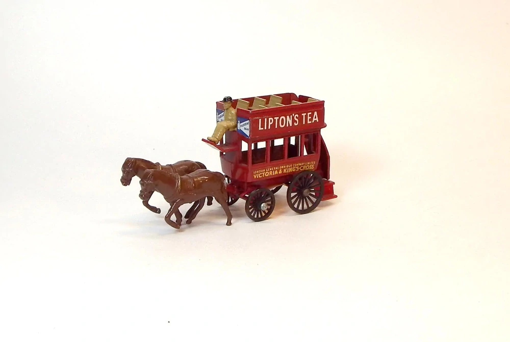 Y-12 Horse Drawn Bus, bazar, bez krabičky - Matchbox Yesteryear