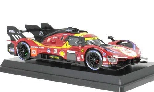1:24 Ferrari 499P 3.0L TURBO V6, 24h Le Mans, 2025, #50, A.Fuoco/M.Molina - Bburago
