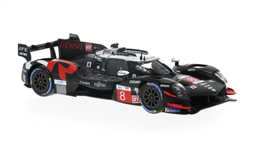 1:43 Toyota GR010 3.5L V6 Twin Turbo Hybrid Team GAZOO Racing #8 Buemi/Hartley/Hirakawa 24H Le Mans 2025 - IXO
