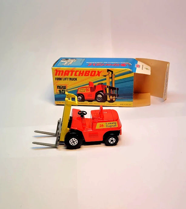 MB-15 Fork lift, pěkný, bazar - Matchbox