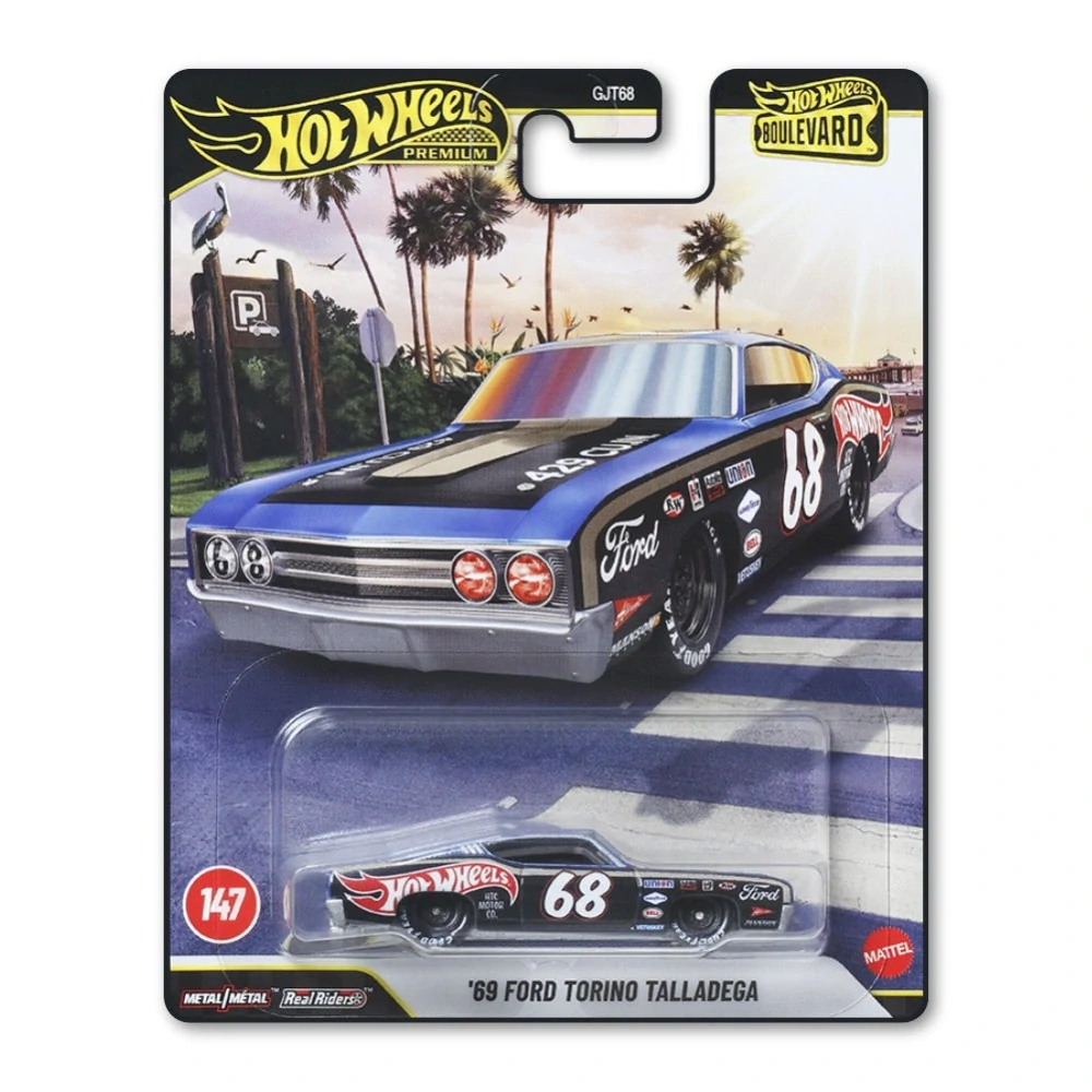 1:64 Ford Torino Talladega - Hot Wheels Boulevard