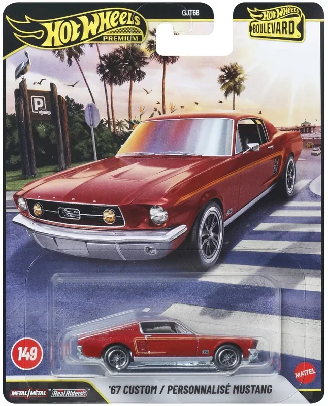 1:64 Custom 67´ Mustang - Hot Wheels Boulevard