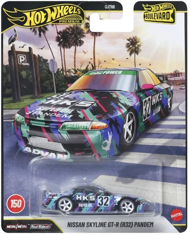 1:64 Nissan Skyline GT-R (R32) Pandem - Hot Wheels Boulevard