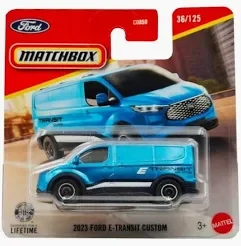 1:64 2023 Ford E-Transit Custom - Matchbox