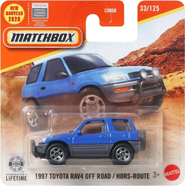 1:64 1997 Toyota RAV4 OFF Road - Matchbox