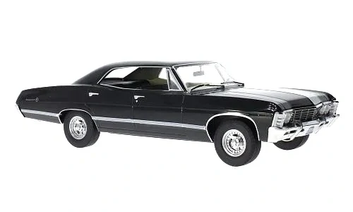 1:18 Chevrolet Impala 1967 black - MCG