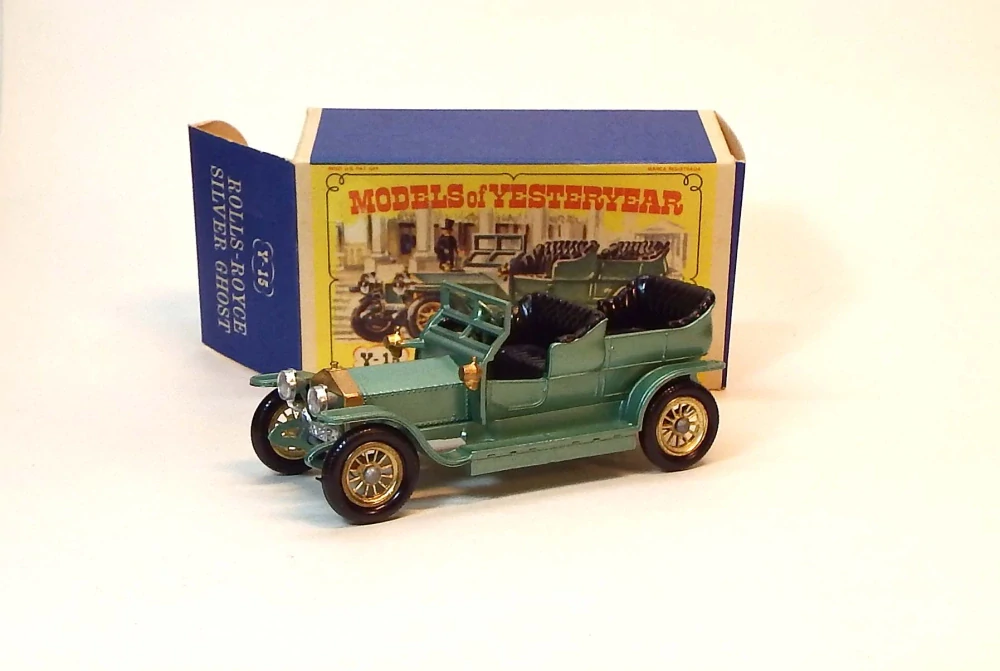 Y-15 1906 Rolls-Royce Silver Ghost, bazar - Matchbox Yesteryear