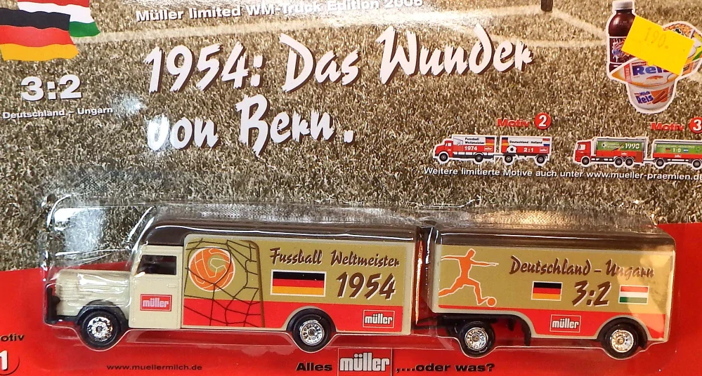 1954 Fussball WM Truck, bazar