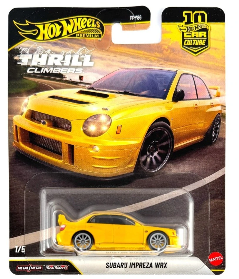 1:64 Subaru Impreza WRX - Hot Wheels Car Culture