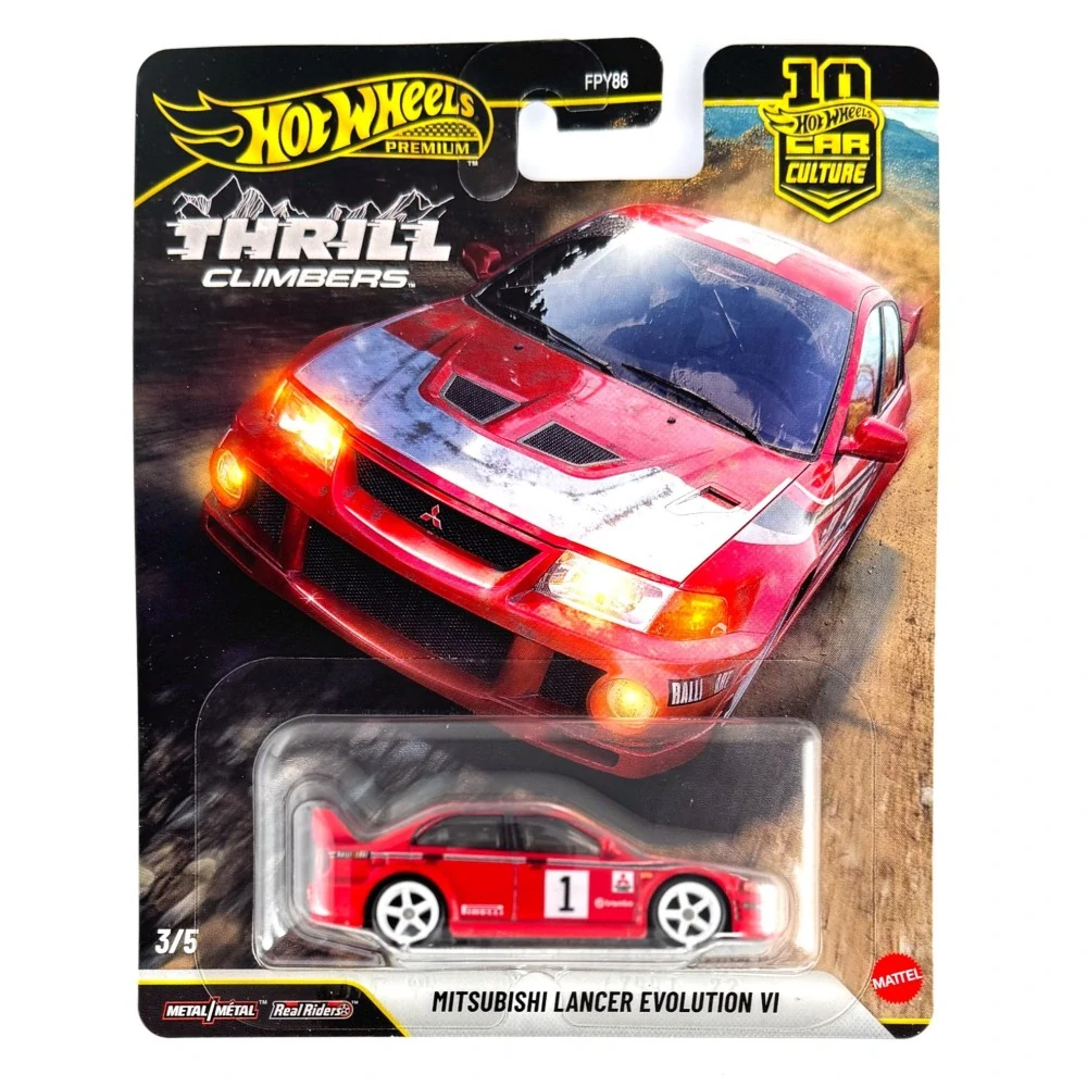1:64 Mitsubishi Lancer Evolution VI - Hot Wheels Car Culture