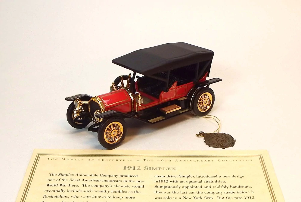YMS08-M 1912 Simplex, bazar - Matchbox Yesteryear