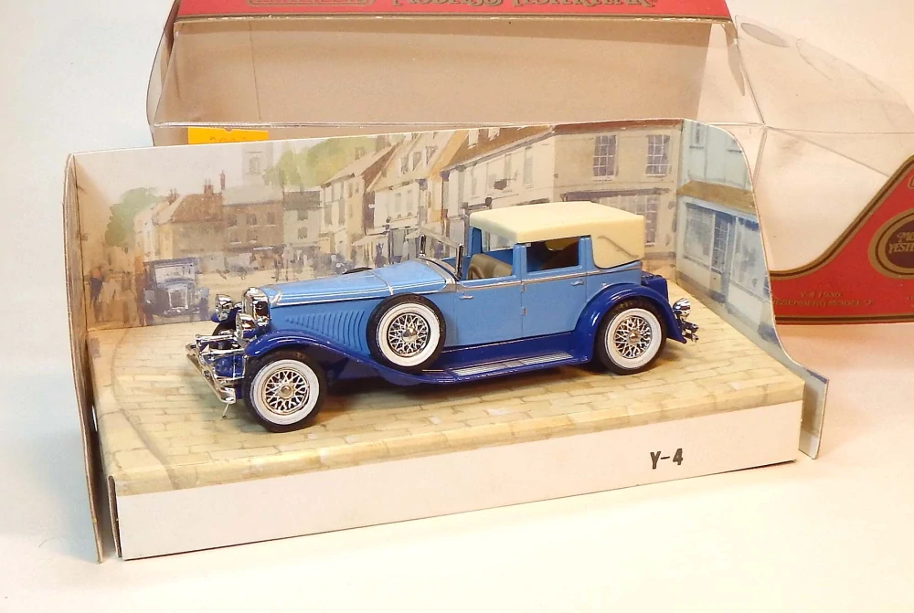 Y-4 1930 Duesenberg Model J, bazar - Matchbox Yesteryear