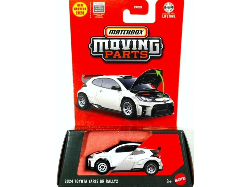 2024 Toyota Yaris GR Rally2 - Matchbox Moving Parts
