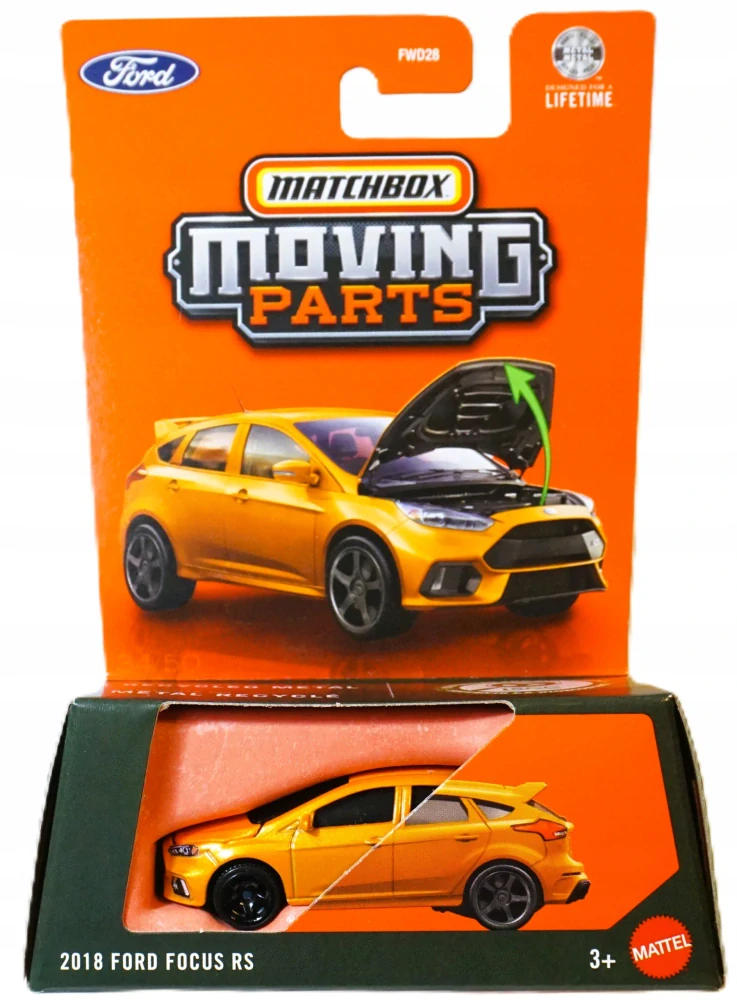 2018 Ford Fokus RS - Matchbox Moving Parts