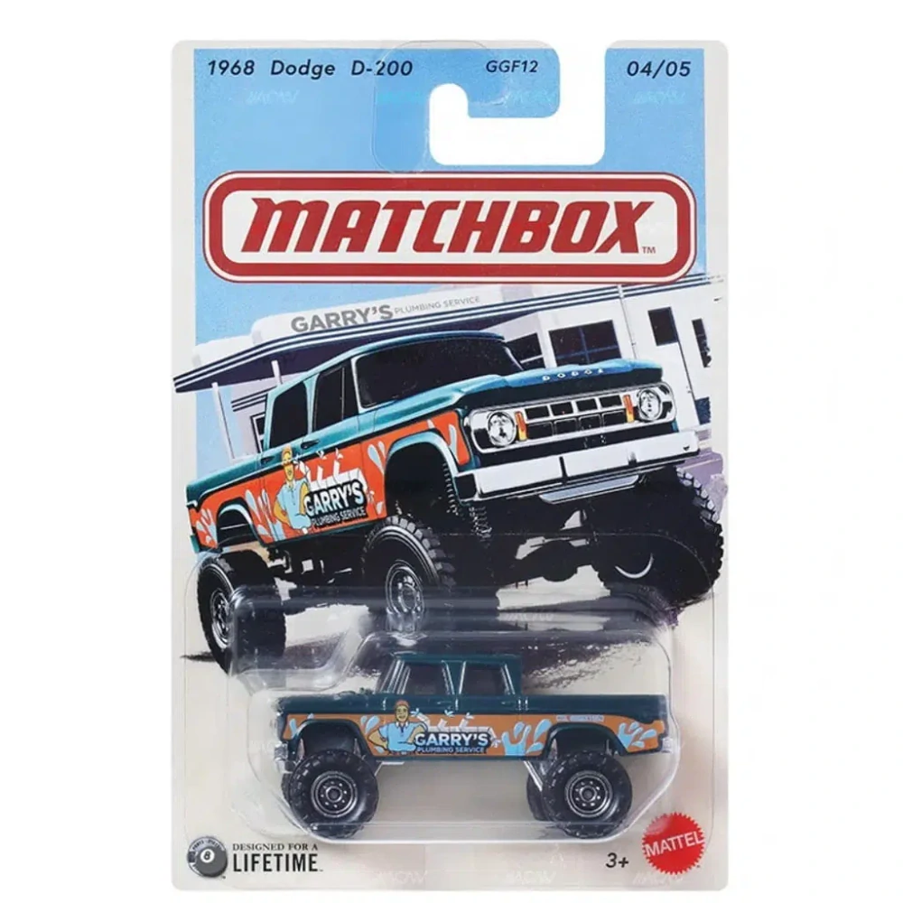 1:64 Dodge D-200 1968 - Matchbox