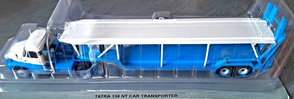 1:43 Tatra 138 NT CAR Transporter - DeAgostini