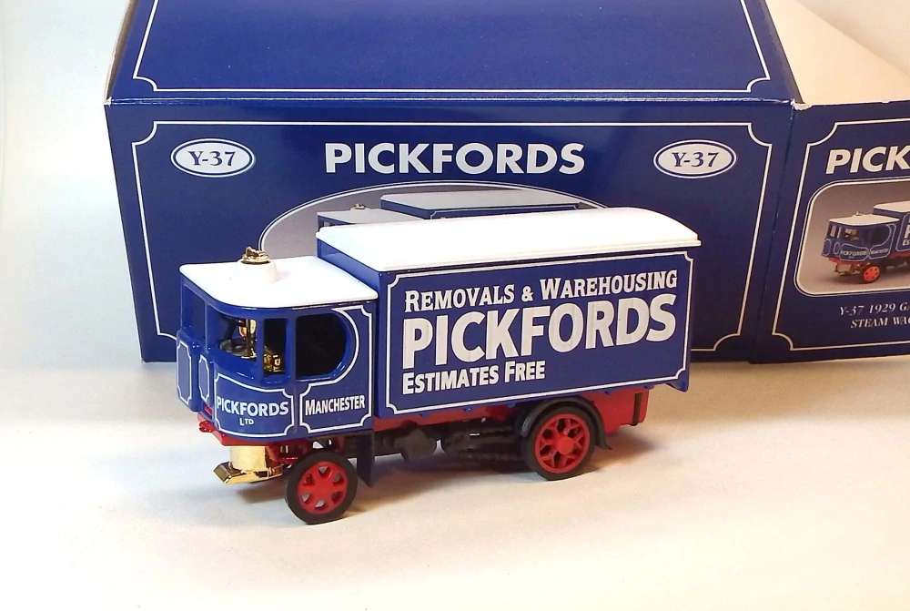 Y-37 1929 Garrett Steam Wagon, bazar - Matchbox Yesteryear
