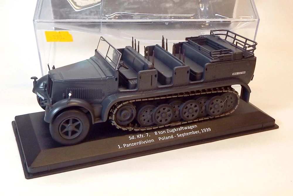 1:43 Sd.Kfz.7, bazar - DeAgostini