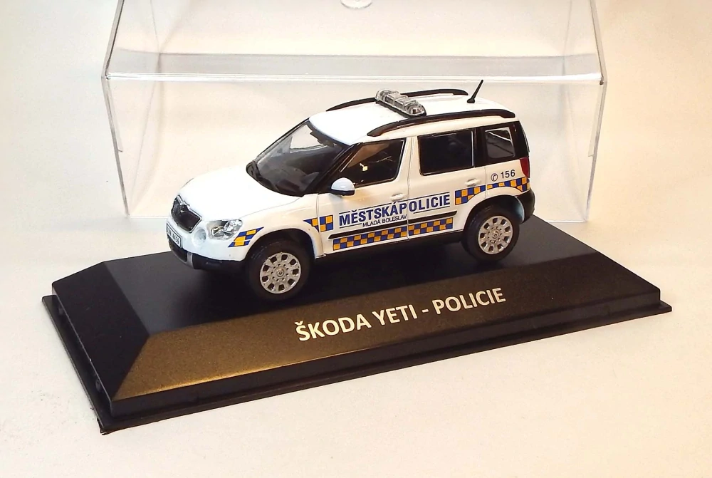 1:43 Škoda Yeti - Policie, bazar