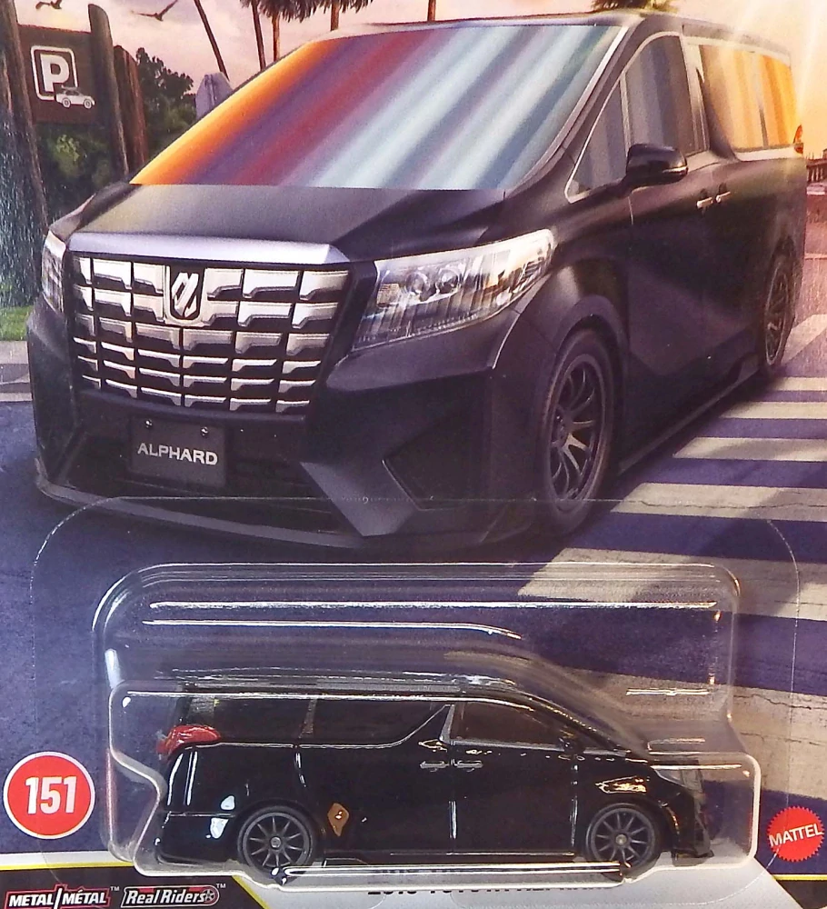 2015 Toyota Alphard, bazar - Hot Wheels
